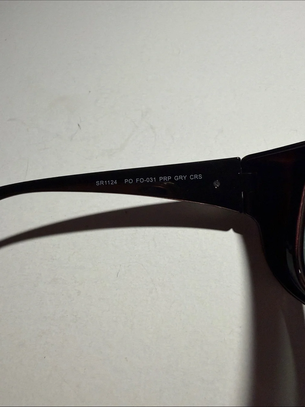 Polar Optics Polarized Fit Over Women's Sunglasses in Dark Purple